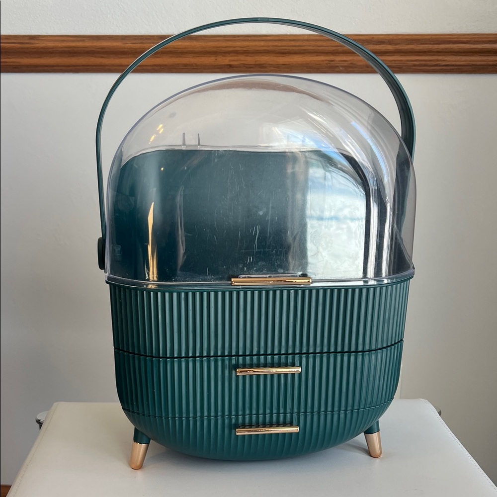 Amazon Teal Bath Storage Organizer